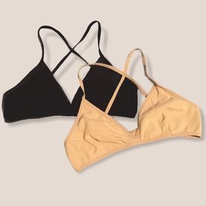 🌸 American Apparel bralette bundle